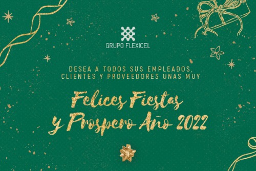 O grupo Flexicel deseja a todos os seus funcionários, clientes e fornecedores um feliz Natal e um excelente ano de 2022.